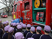 愛川町消防署訓練